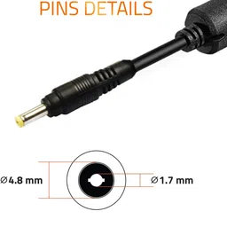 Lapower DV6654US,DV6655EC,DV6655EO 18.5V 3.5A 65W Adapter(Power Cord Included) 65 W Adapter image 2