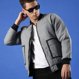 campus sutra Men Solid Casual Jacket image 1