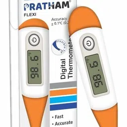 ADICARE Pratham Digital Thermometer with Flexible Tip for Kids & Adults With Fever Alert & Memory Function for Fever Check Thermometer-picture-21