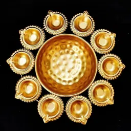 zunishop Iron Table Diya image 3