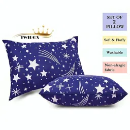 twirox LUXURY Cotton Abstract, Floral Sleeping Pillow Pack of 6 image 2