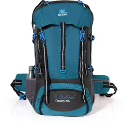 nlion Adventure Stylish Wanderlust Trekking Bag with Water proof For Hiking/Trekking Rucksack - 90 L-picture-23