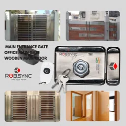 Robsync Electronic Door Lock with Inbuilt WiFi Controller Main Gate Lock 4-digit PIN Smart Door Lock image 3