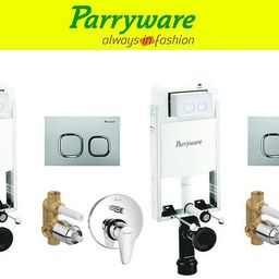 parryware Half Frame Concealed Cistern, with divater body upper uno set of 2 pic 115 Dual Flush Tank-picture-8
