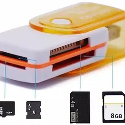 Red Champion USB 2.0 All in One Memory Card Reader,Support SD MMC RS-MMC Mini SD TF SDHC MMC Card Reader image 5