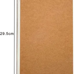 innaxa Spiral Sketchbook Pad, Drawing Book, Krafty Soft Cover Blank Notebook Journal A4 Notebook Blank 160 Pages image 4