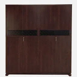 durian Madeline 4 Door Wardrobe In Brown Finish image 5