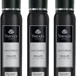 yardley london Gentleman Elite Collection Classy Musk Body Perfume 120ml Perfume Body Spray-For Men image 2