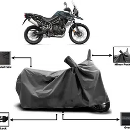the aishcare Waterproof Two Wheeler Cover for Triumph, Universal For Bike-picture-28