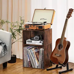 jh decore Solid Sheesham Wood Open Book Shelf For Small Spaces With 2 Self Solid Wood Open Book Shelf-picture-14
