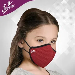 flamingo FlamiMask for Children| Multilayer Reusable, Washable Cloth Mask image 3
