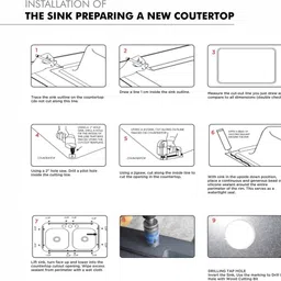istar Premium Luxury Sink for Modern Home & Kitchen (16” x 18” x 8”) with 10mm thickness Vessel Sink image 3