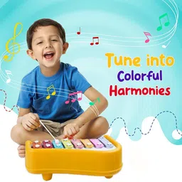 rameshtha 2-in-1 Xylophone Piano Toy – 8 Keys for Early Music Fun & Learning image 3