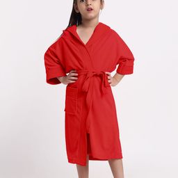 creeva Red 3XL Bath Robe-picture-3