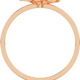 avsar AVR1073PB 14kt Cubic Zirconia Rose Gold ring image 3