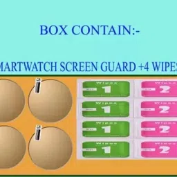 DB Tempered Glass Guard for FASTRACK REVOLTT XR1 1.38 SMART WATCH TEMPERED GLASS ( PACK OF 4) image 2