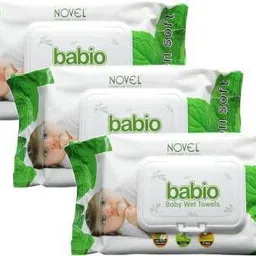 novel BABIO BABY WIPES 240 (3 Wipes)-picture-15