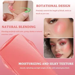 florero Pocket Blush The Natural Flush Lip And Cheek Dual-Use Blush Cream image 3