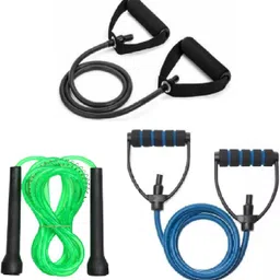 dr pacvu Set3|Single,Plastic Resistance Band Pencil Skipping Rope BodyStretching,Exercise Fitness Accessory Kit Kit-picture-10