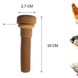 suguna chicken cleaning machine rubber plucker Brown(pack of 50) Plastic Masher Meat Tenderizer image 5