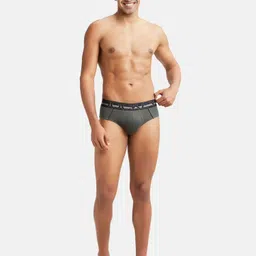 jockey US14 Super Combed Cotton Solid Men Brief image 4