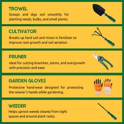 zamia Gardening Tools Set with Pruner Garden Tool Kit image 3