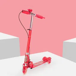 keekos Scooter for Kids 3 Wheeler Foldable Kick Skating Cycle Brake Bell LED-Wheel-picture-11