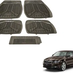 mockhe PVC (Polyvinyl Chloride) Standard Mat For Skoda Superb image 1