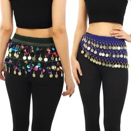 fashionminis Women Casual Blue, Green Fabric Belt-picture-21