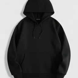 lynx club Men Full Sleeve Solid Hooded Sweatshirt-picture-13