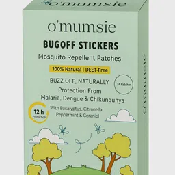 o'mumsie Natural Repellent Mosquito Patches For Babies with 12 Hour Protection-picture-16