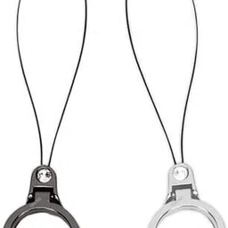 ONCRO Soft Silicone Round charm Keychain Finger Ring for Mobile Phones holder Hanging Phone Charm-picture-10