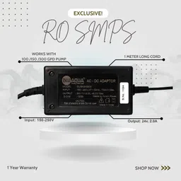 morwater Reliable SMPS 24V 2.0A Power Supply for all Water Purifiers - 1 Year Warranty Solid Filter Cartridge image 4