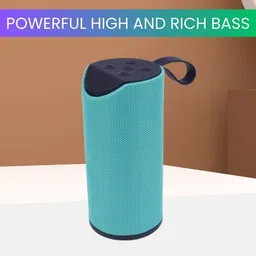 FRONY TG113 Bluetooth(PORTABLE DESKTOP SPEAKER)With Stereo Sound & 1200mAh BatteryA124 5 W Bluetooth Laptop/Desktop Speaker image 1