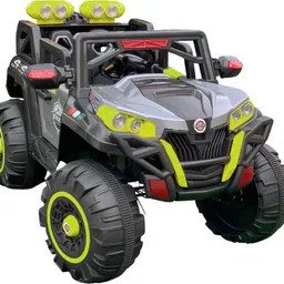 Big Size 4x4 Jeep Kids Electric Car | Remote Control & Manual Vehicle 2 Seat Jeep Battery Operated Ride On-image-19