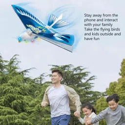 colorsole Self Flying Toy USB Port LED Colorful Light Flying Bird image 3