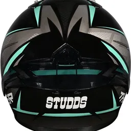 studds Thunder Lightvolt ISI and DOT Certified Full Face Helmet Motorbike Helmet image 3
