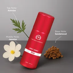 the man company The Power Quad Deodorant Set - Arctic, Night, Fire and Ember Body Sprays Deodorant Spray - For Men image 4