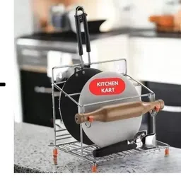rt home kitchen Utensil Kitchen Rack Steel-picture-14