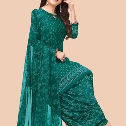 ayka clothings Unstitched Crepe Kurta & Churidar Material Printed-picture-24