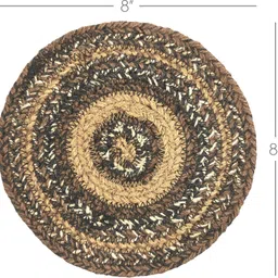 m2 creations Espresso - Trivet - 8 inch Plain Trivet image 3