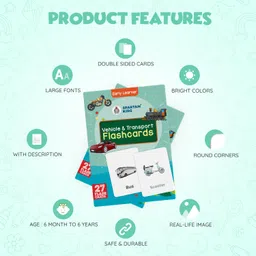 spartan kids Flash Cards (Mega Combo Pack) Early Learning Flash Cards For Kids (Set of 12) image 2