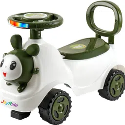 joyride BUDDY Ride On with LED Lights & Music | Big Backrest - Storage Box| Boys & Girls image 2