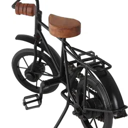 Handcrafted Wrought Iron Cycle Showpiece Decorative Showpiece - 17 cm-image-99