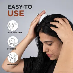 FURR By Pee Safe Scalp Massager Brush | Helps In Stimulating Blood Flow & Reducing Dandruff Hair Scrubber For Hair Care ( Pack of 2 ) Massager image 4