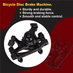 xpocraft Front Bicycle Disc Brake Set, Disc Brake Kit, Set of 7 Items, Caliper 140-160mm Bicycle Brake Disk image 2