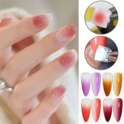 npah Professional 88Pcs Nail Art Sponge Kit with Grabbing Pen – Soft Gel Polish Tool-picture-35