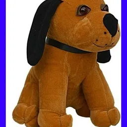 athravtoys New_Bulldog baby soft toys 32 cm brown colour soft toys - 32 mm image 1