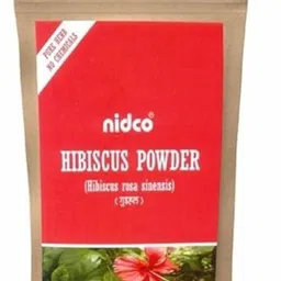 nidco herbal heritage Hibiscus Powder 50gm (Pack of 2) | Natural Hair Growth Mask & Skin Face Pack image 1
