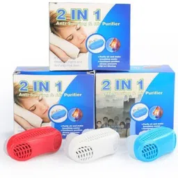 digital shoppy 2 in 1 Anti Snoring Air Purifier Nose Breath Apparatus (WHITE) Anti-snoring Device-picture-24